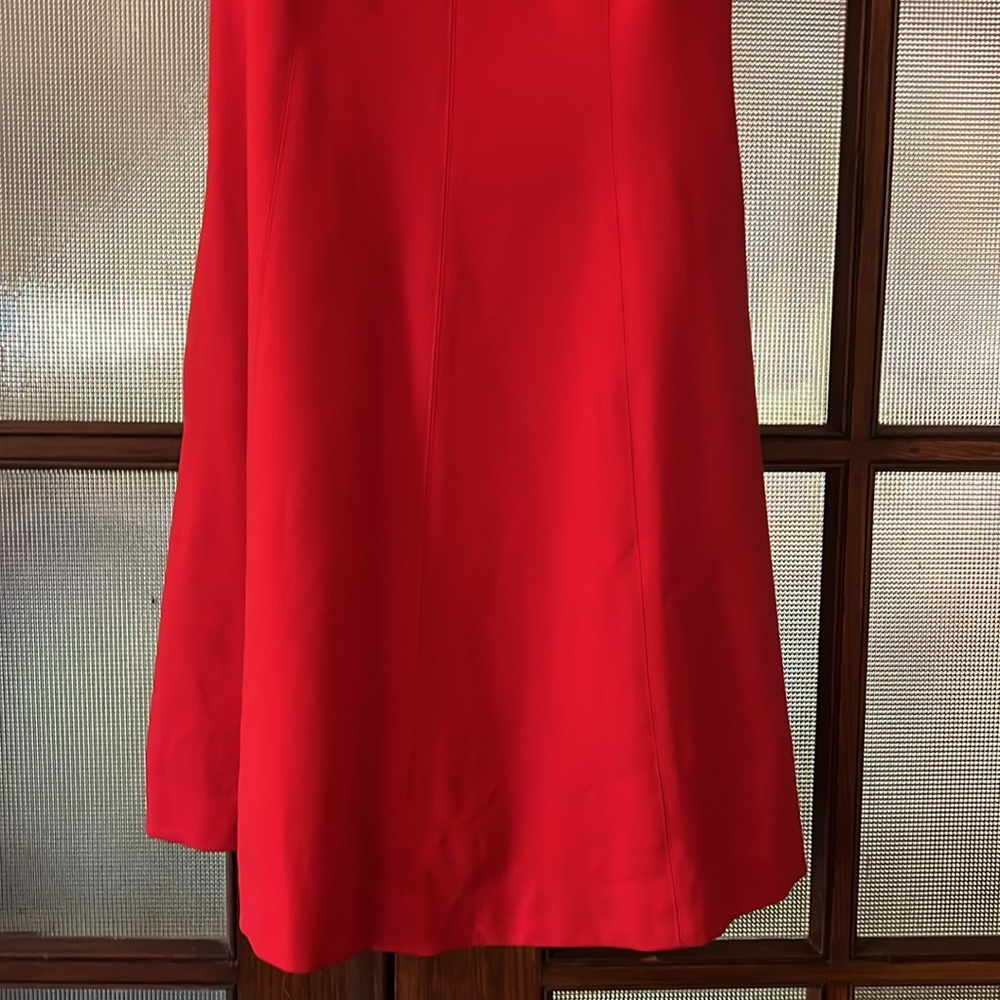 Spanx Perfect Fit & Flare Dress in Red - Picture 5 of 8